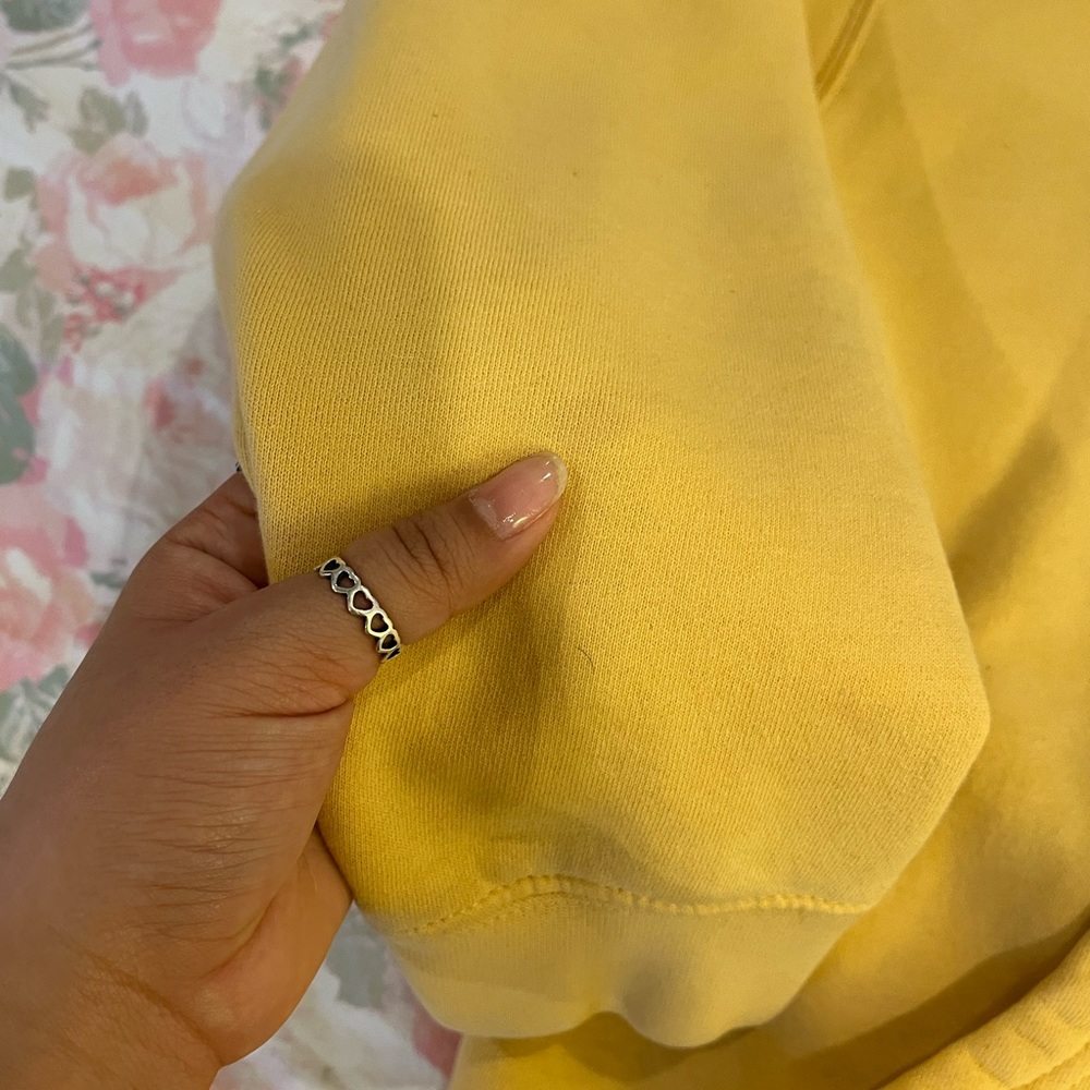 Brockhampton Iridescence Yellow Rainbow Couch Hoodie M - Picture 5 of 8